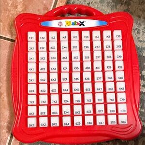Red Multiplication Learning Toy